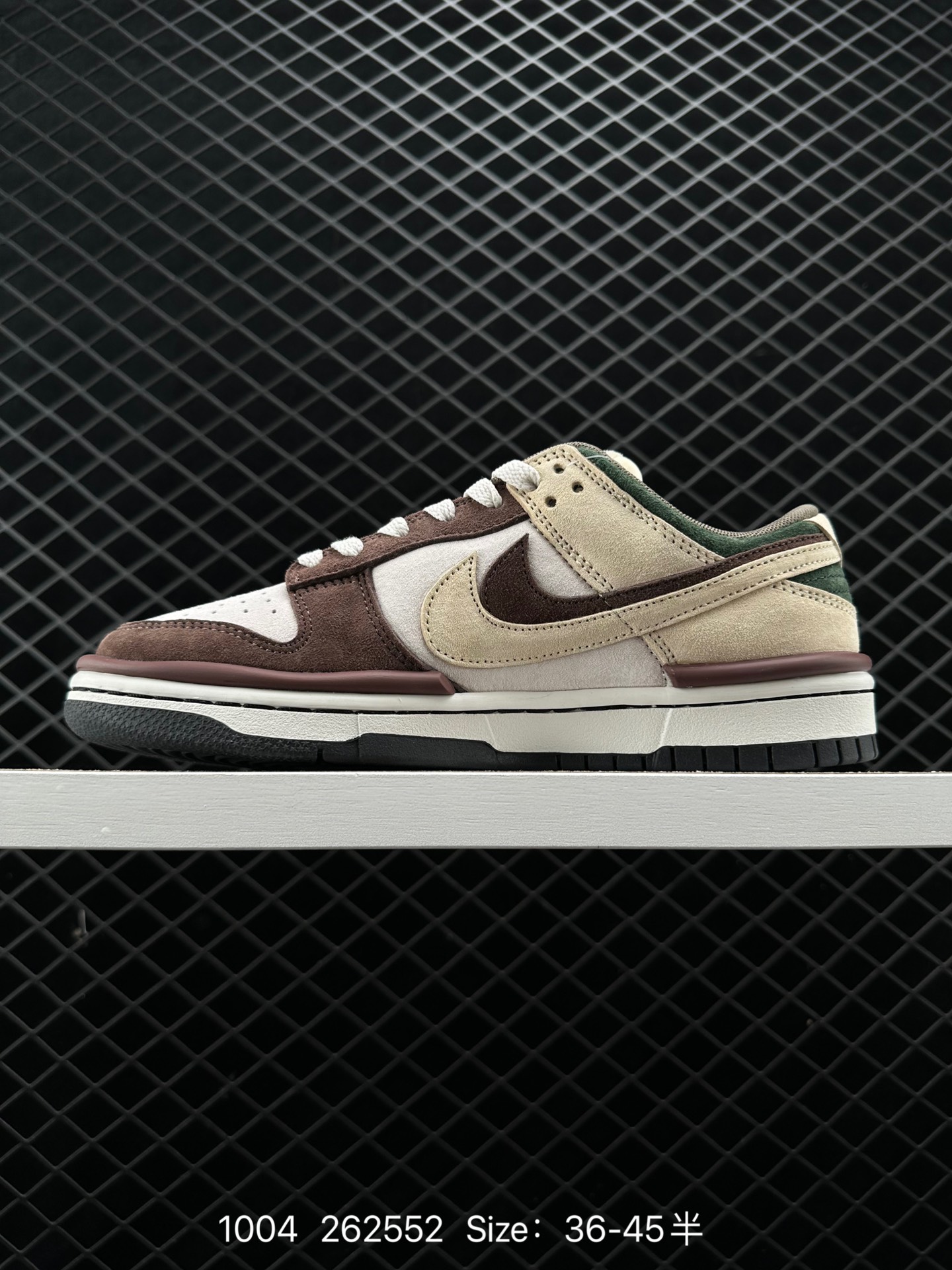 fragment design x Travis Scott x Nike Air Jordan 1 Low OG SP”Black/Green Toe“